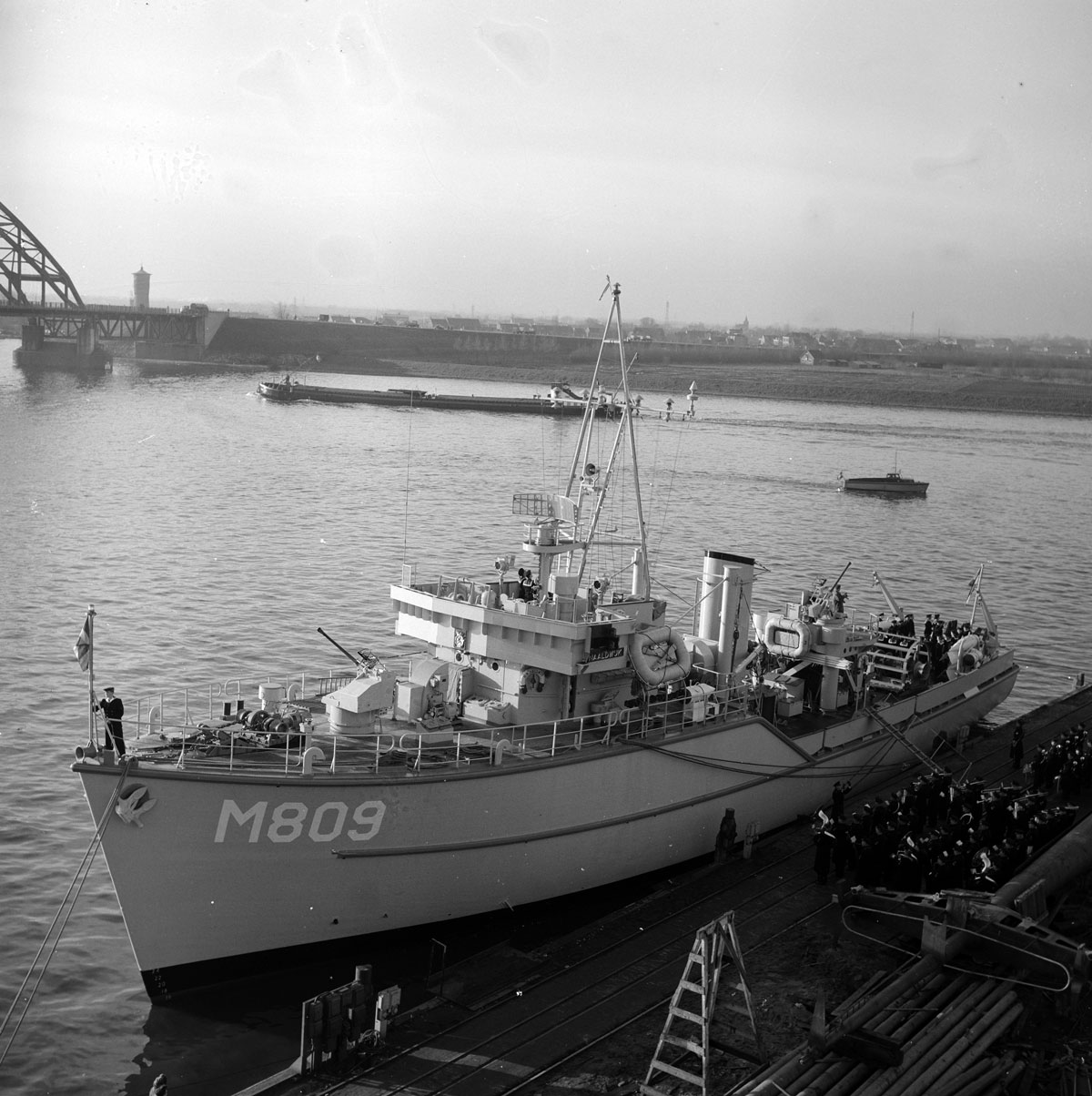 M809 – Hr. Ms. Naaldwijk – Collectie: NIMH M809 - Hr. Ms. Naaldwijk - Collectie: NIMH