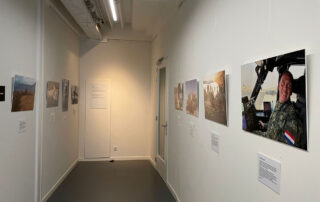 Het achterste gedeelte van de Fototentoonstelling Veteranen Zandvoort