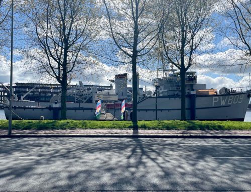 Geslaagde bijeenkomst aan boord van de Naaldwijk