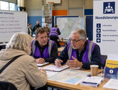 Van noodsteunpunt naar regionale weerbaarheid, wat Veteranen Kennemerland leerde tijdens de oefening in IJmuiden