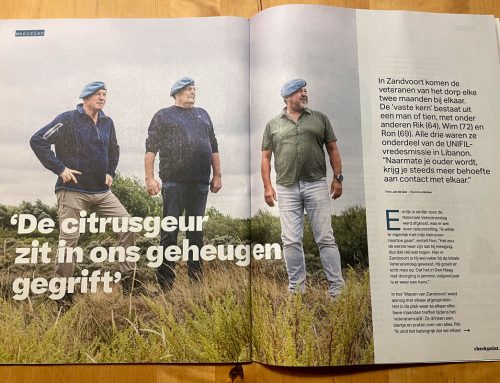 Drie Zandvoortse Libanonveteranen in vernieuwde Checkpoint